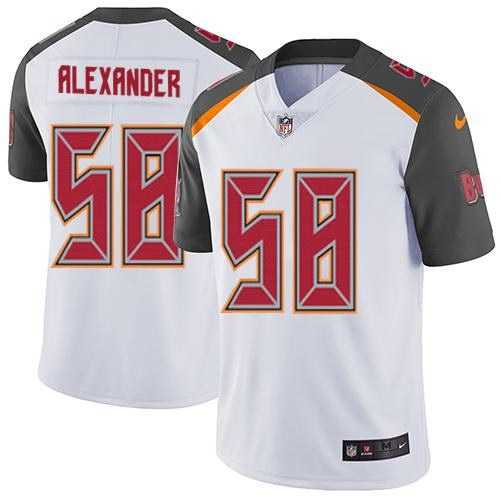 Nike Men's Buccaneers 58 Kwon Alexander White NFL Vapor Untouchable Limited Jersey,We sell and wholesale Nike Men's Buccaneers 58 Kwon Alexander White NFL Vapor Untouchable Limited Jersey on line form chian!
